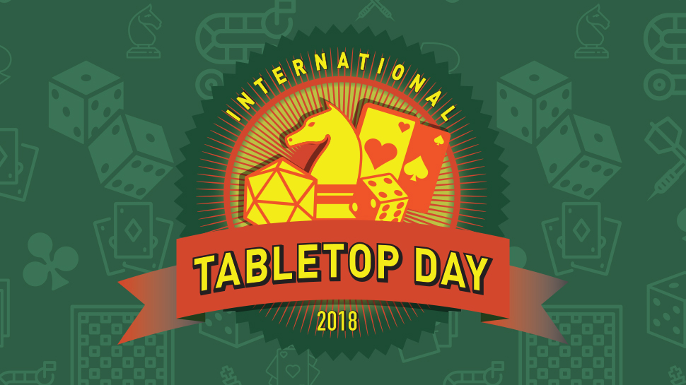 The logo of International TableTop Day 2018.